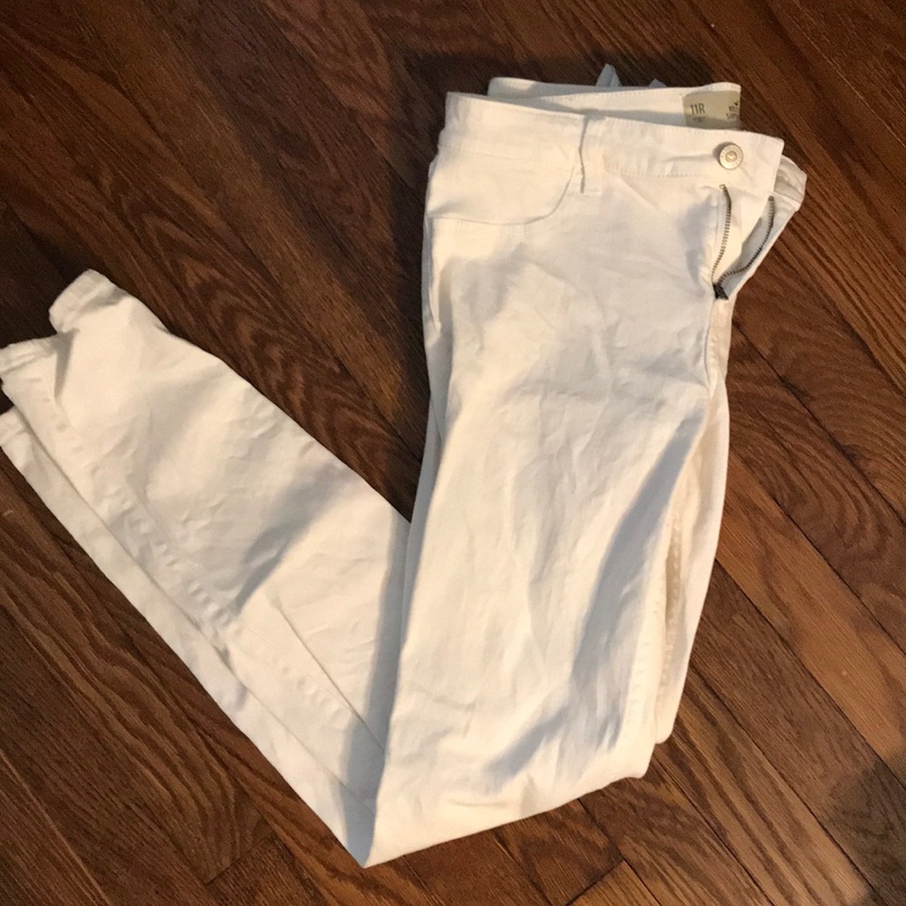 White jeans